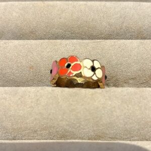 Coach flower ring size 5